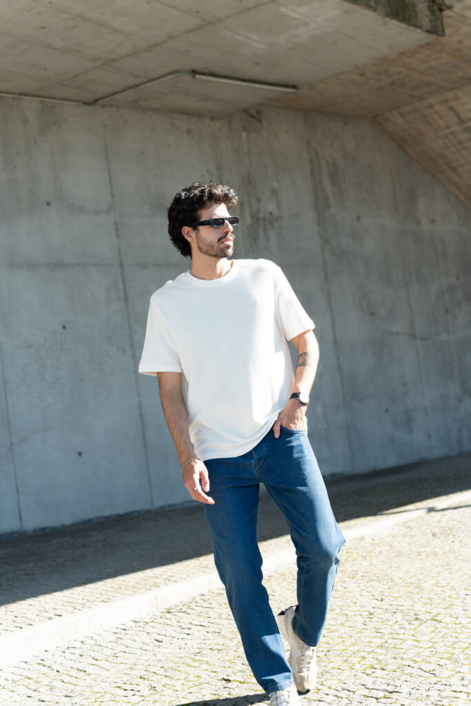 Calça de Ganga Intermédia : AURA Store