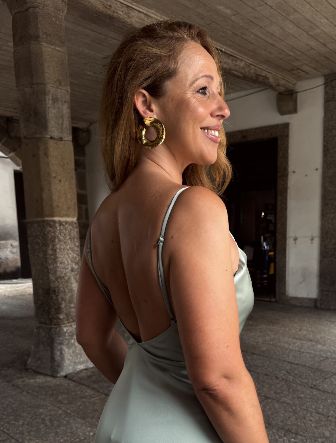 Vestido de cetim