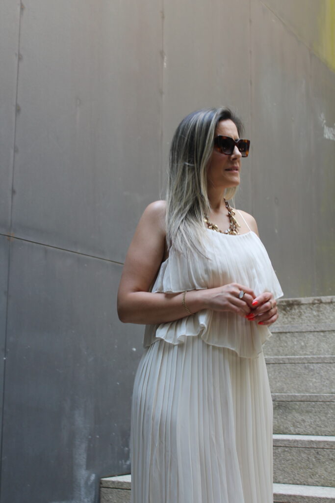 Vestido Plissado