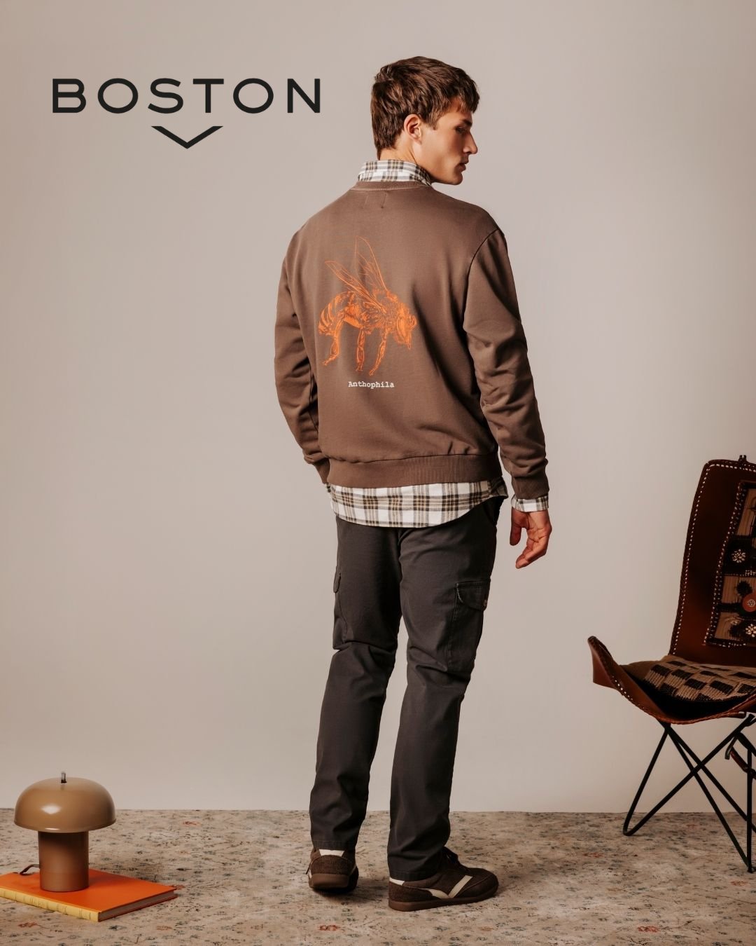 Look masculino BOSTON